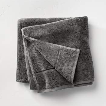 myHomeBody Ultra-Soft Charcoal Fiber Hand Drying Towels for Bathroom a
