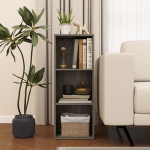 HOMLUX 3 Cube Decorative Bookshelf Open Bookcase Toy Storage Organizer Horizontal Vertical - 1 of 4