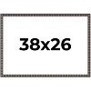 PosterPalooza | Deco Black Picture Frame - UV Acrylic, Backing Board, Hanging Hardware Included - 2 of 4