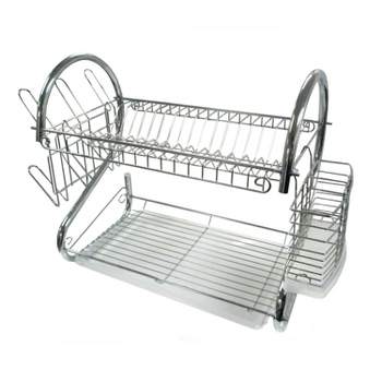 Oxo Pp/stainless Steel Large Capacity Dish Rack Gray : Target