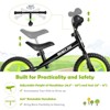 Infans Kids Balance Bike No Pedal Training Bicycle w/ Adjustable Handlebar & Seat - image 4 of 4