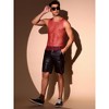 INSPIRE CHIC Men's Shiny Mesh Rave Sheer Sleeveless Metallic Sparkly Tank Top - 4 of 4