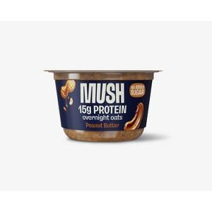 MUSH Peanut Butter Gluten Free Overnight Oats - 5.5oz - 1 of 4