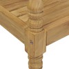 vidaXL Batavia Bench, 47.2" Teak - 4 of 4