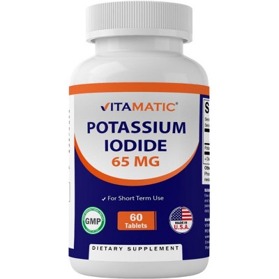 Potassium Iodide 65 mg per Serving - 60 Tablets