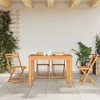 vidaXL Folding Bistro Chairs 4 pcs Solid Wood Acacia - 3 of 4