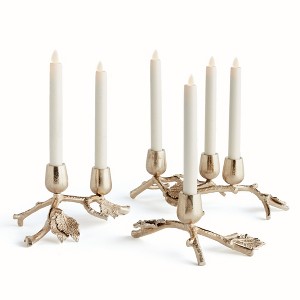 Plum & Post Parna Taper Candle Holders Set of 6 - 1 of 4