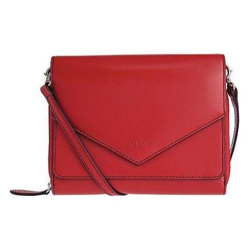 DKNY Small Zip Crossbody Bag in Red