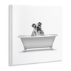 Stupell Industries English Bulldog Dog Bath Tub, 12" x 12" - 3 of 4