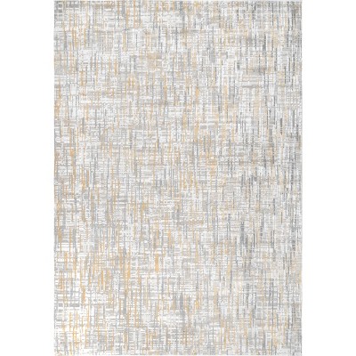 Nuloom Emersyn Contemporary Textured Abstract Crosshatch Indoor Area Rug