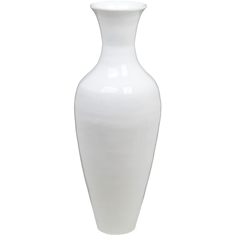 Uniquewise Tall Floor Vase, 37 Inch Bamboo Vase, Modern Vase for Dining, Living Room, Entryway, Large Flower Holder, Classic Floor Vase for Home Decor, 5 of 8