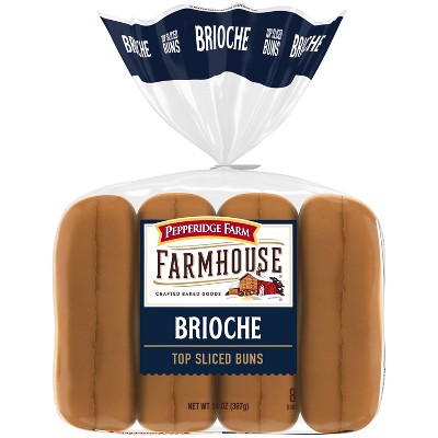 Pepperidge Farm Farmhouse Brioche Hot Dog Buns - 14oz