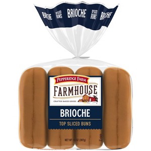 Pepperidge Farm Farmhouse Brioche Hot Dog Buns - 14oz - 1 of 4