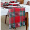 Solino Home Linen Plaid Table Runner | Madras Holiday Plaid - 2 of 4