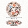 Unique Bargains Decorative Wall Art Hanging Woven Basket (7.87" - Style F) 1Pc - 4 of 4