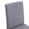 CAVINAS 18 Inch Minimalist Dining Chairs Restaurant Chair,Set of 4,Upholstery Chairs for Living Room,Restuaurant Furniture Chair,Metal Legs - 4 of 4