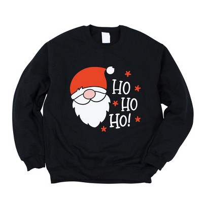 Simply Sage Market Women's Graphic Sweatshirt Ho Ho Ho Santa