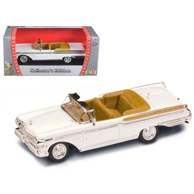 1957 Mercury Turnpike Cruiser White 1/43 Diecast Model Car by Road Signature