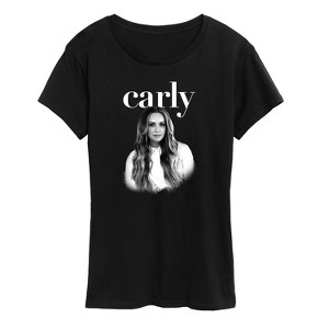 Women's - Carly Pearce - Country Music Artist Portrait Short Sleeve Graphic T-Shirt - 1 of 4
