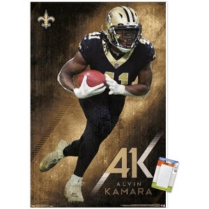 Trends International NFL New Orleans Saints - Alvin Kamara 19 Unframed Wall Poster Prints - 1 of 4