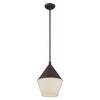 Livex Lighting Stockholm 1 - Light Pendant in  Bronze - 4 of 4