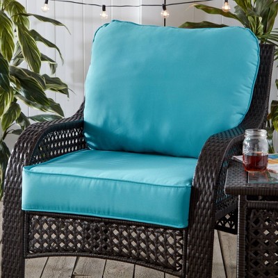 Attaches With Ties Outdoor Cushions, Patio Furniture Pillows At Target
