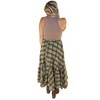 Women's Plaid Midi Skirt - Blu Pepper - 2 of 2
