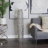 45'' x 10'' Aluminum Coral Vase Silver - Olivia & May - 2 of 4
