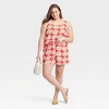 Women's Mid-Rise Linen Pull-On Shorts - A New Day™ - 3 of 3