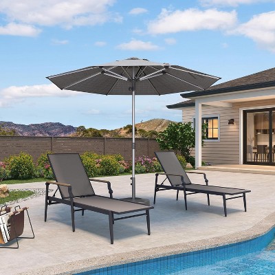 grey （silver pole）