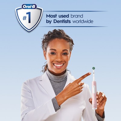 Oral-B Pro 1000 Electric Power Rechargeable Battery Toothbrush - Pink