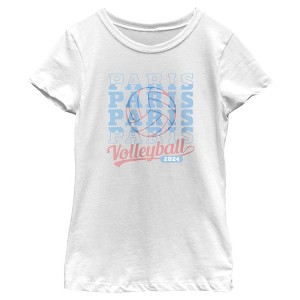 Girl's Lost Gods Volleyball Paris 2024 T-Shirt - 1 of 4