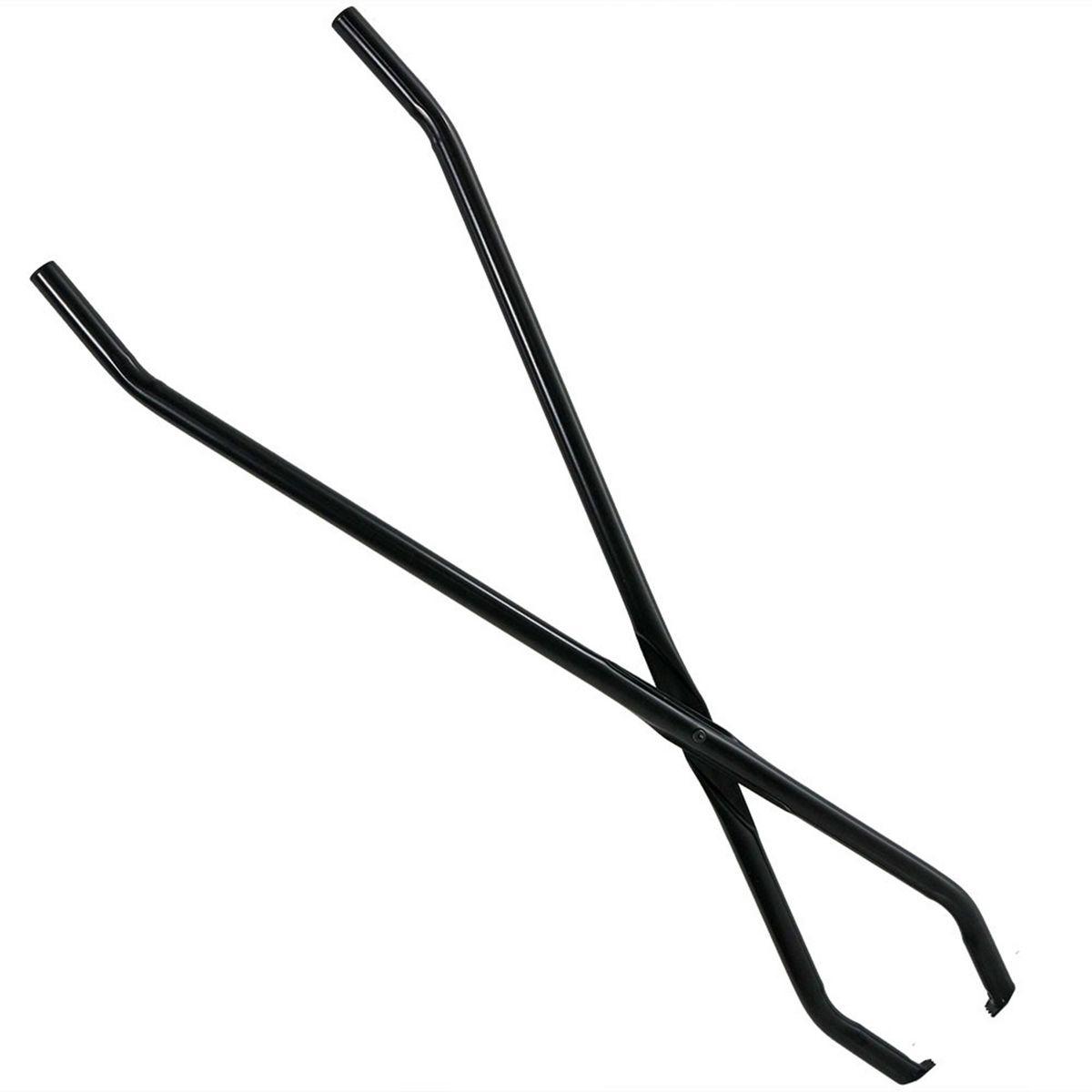 Sunnydaze Indoor/Outdoor Fireplace or Fire Pit Heavy-Duty Metal Firewood Log Grabber Tool - 40" - Black - thumbnail 7