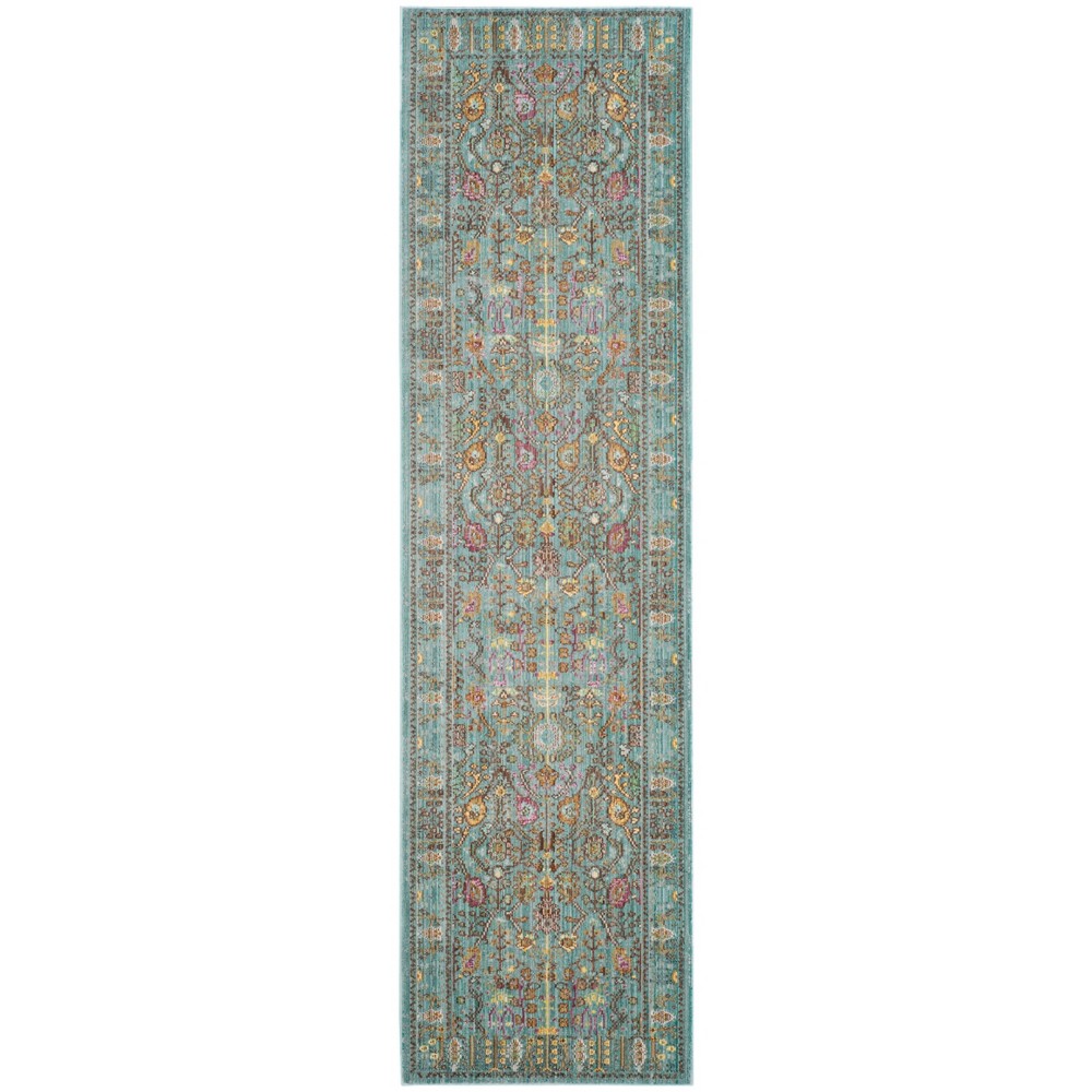  Loomed Hayden Runner Rug Steel Blue