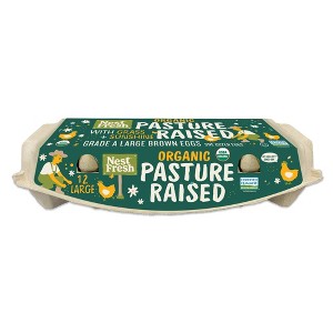 NestFresh Pasture Raised Organic Large Eggs - 24oz/12ct - 1 of 1