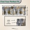 Split P Touch of Gold Botanical Valance 60" x 14" - 3 of 4