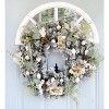 AuldHome Design 6pc Set Vintage Retro Christmas Ornaments; Nostalgic Tree Decorations in Metal Frames - 4 of 4
