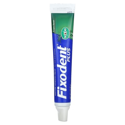 Fixodent Plus, Dental Adhesive Cream, Scope, 2 oz (57 g)