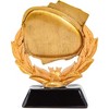 Juvale Poker Playing Cards Trophy (5 in, Gold, Resin) - 4 of 4