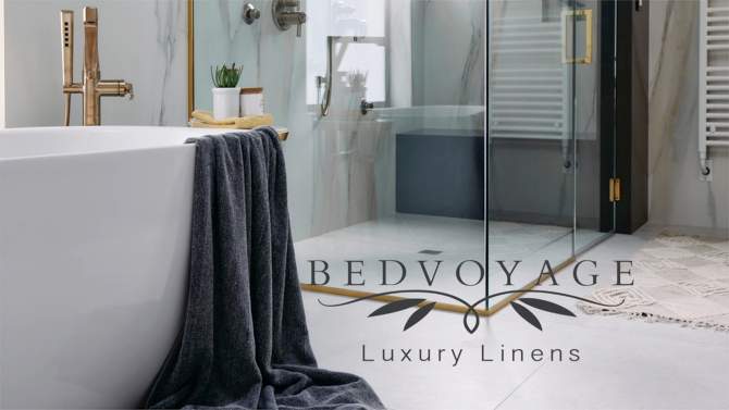 Viscose Made from Bamboo Luxury Bath Towel - BedVoyage, 2 of 8, play video