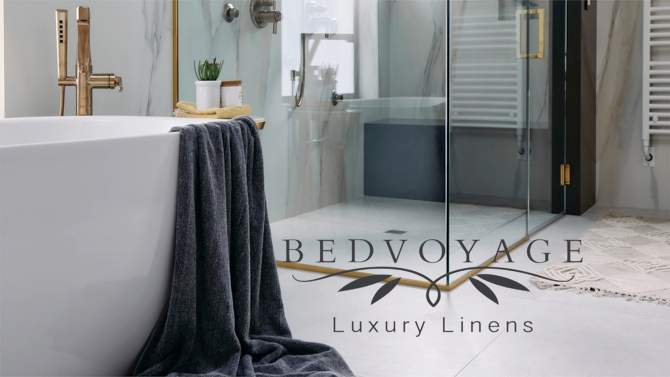 Viscose Made from Bamboo Luxury Bath Towel - BedVoyage, 2 of 7, play video