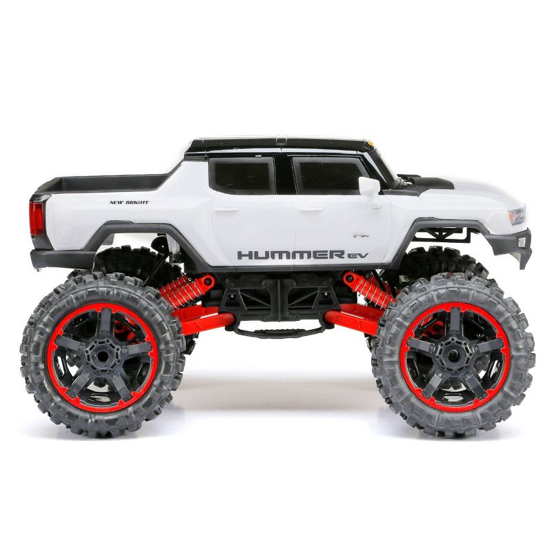 New Bright RC 1:10 Scale GMC Hummer Truck 4x4 - White, 4 of 11