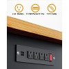 60" Adjustable Height Work Bench with Power Outlet, Heavy Duty Solid Wood Work Table, Max 2200 LBS Capacity Garage - 4 of 4