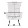 Teddy Upholstered Nursery Rocking Chair - 3 of 4