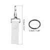 Unique Bargains Belt Keeper Key Ring Nylon Webbing Strap Hanging Gear Buckle with Snap Key Holder - 2 of 4