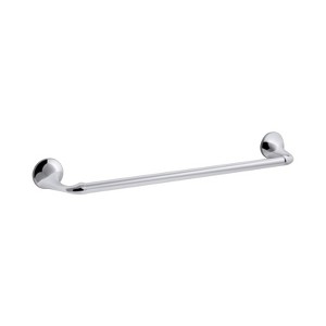 Kohler Elliston Polished Chrome Silver Towel Bar 18 in. L Metal - 1 of 1