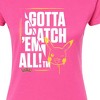 Women's - Pokémon - Gotta Catch em All Pikachu Fitted Graphic T-Shirt - 2 of 3