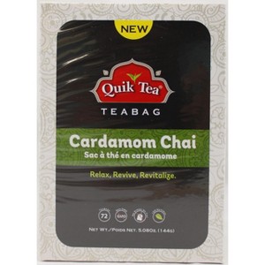 Quik Tea Cardamom Chai, 72 Bags (1 Pack) - 1 of 1