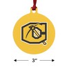 Cameron University Primary Logo Aluminum Holiday Christmas Tree Ornament - 3 of 4