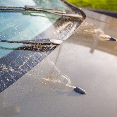 Unique Bargains Front Windshield Washer Nozzles Fit For Honda Crv With